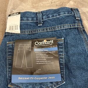 Carhartt Relaxed Fit Carpenter Jeans - Indigo Blue